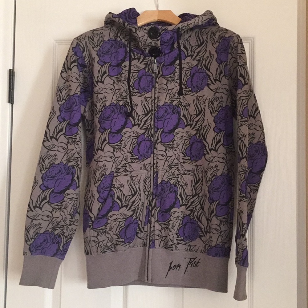 Iron Fist Zip-Up Hoodie